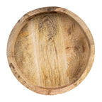 Round Mango Wood Tray