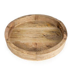 Round Mango Wood Tray