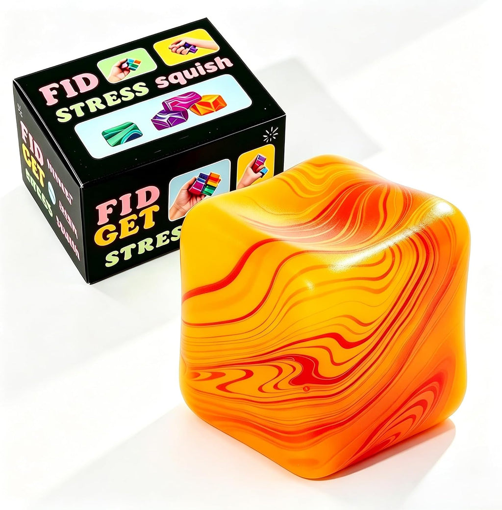 Squishy Fidget Toys – Soft Sensory Stress Cubes & Squeeze Balls