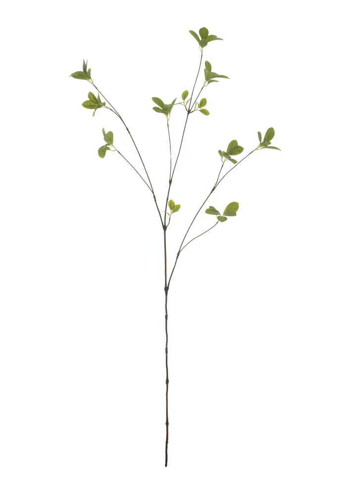 46 Green Leaf Spray Stem