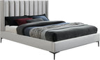 Nadia Cream Velvet King Bed