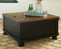 Valebeck Signature Design by Ashley Cocktail Table Lift