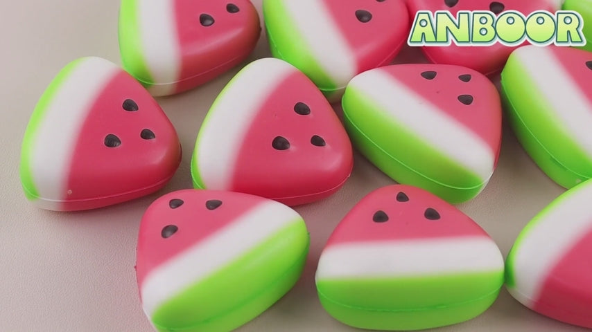 Watermelon Squishy Toys – 12-Pack Slow-Rising Fruit Fidget Toys