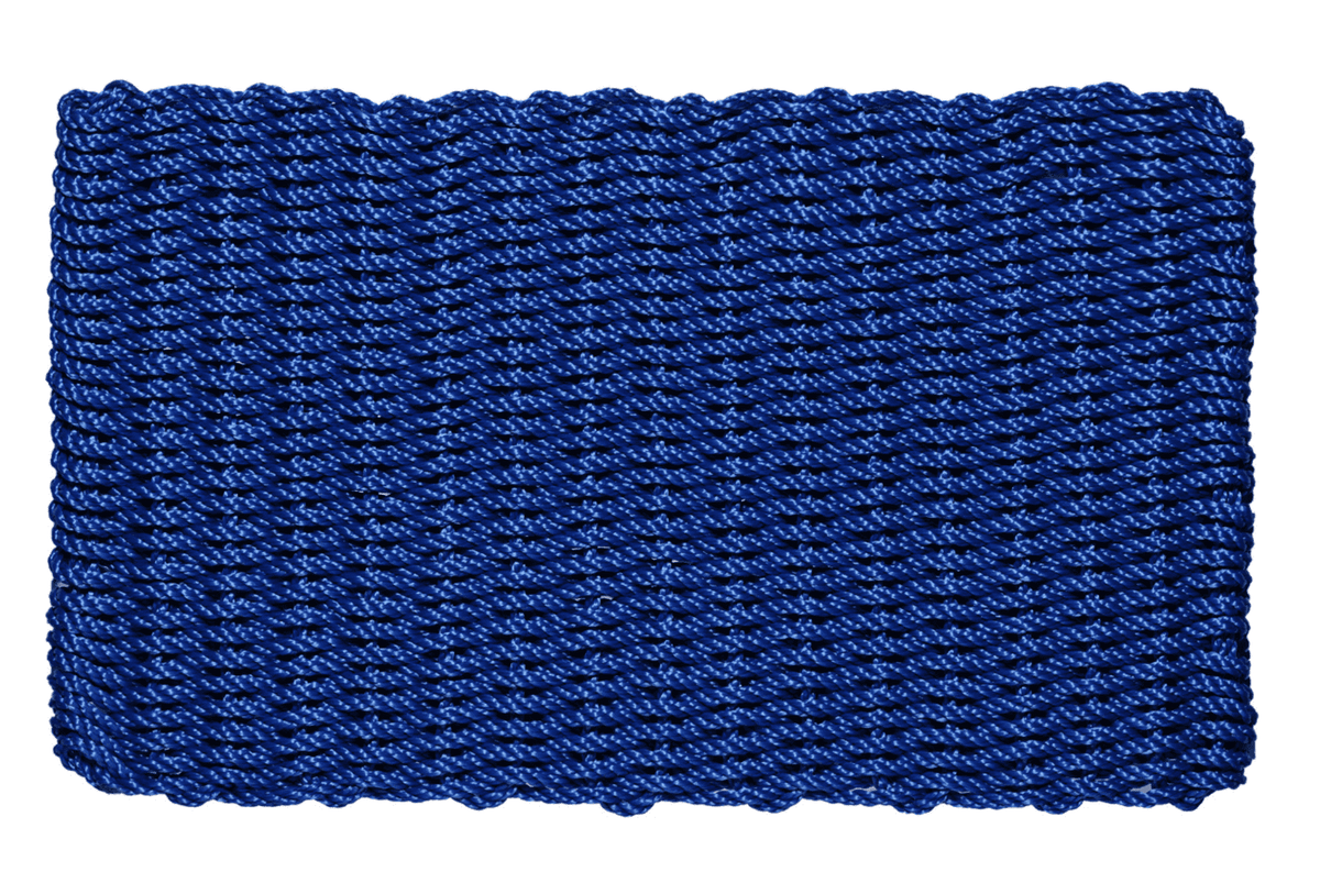 Rope Doormat - Blue Original Solid