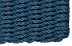 Rope Doormat - Federal Blue Solid