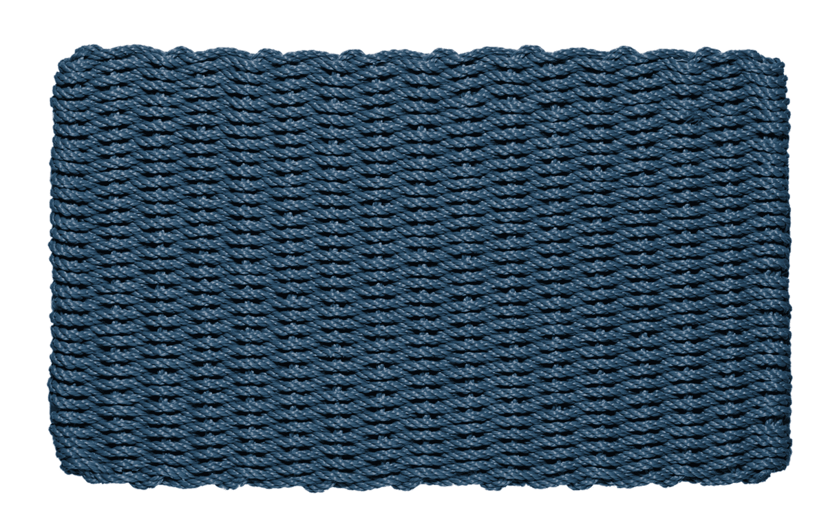 Rope Doormat - Federal Blue Solid