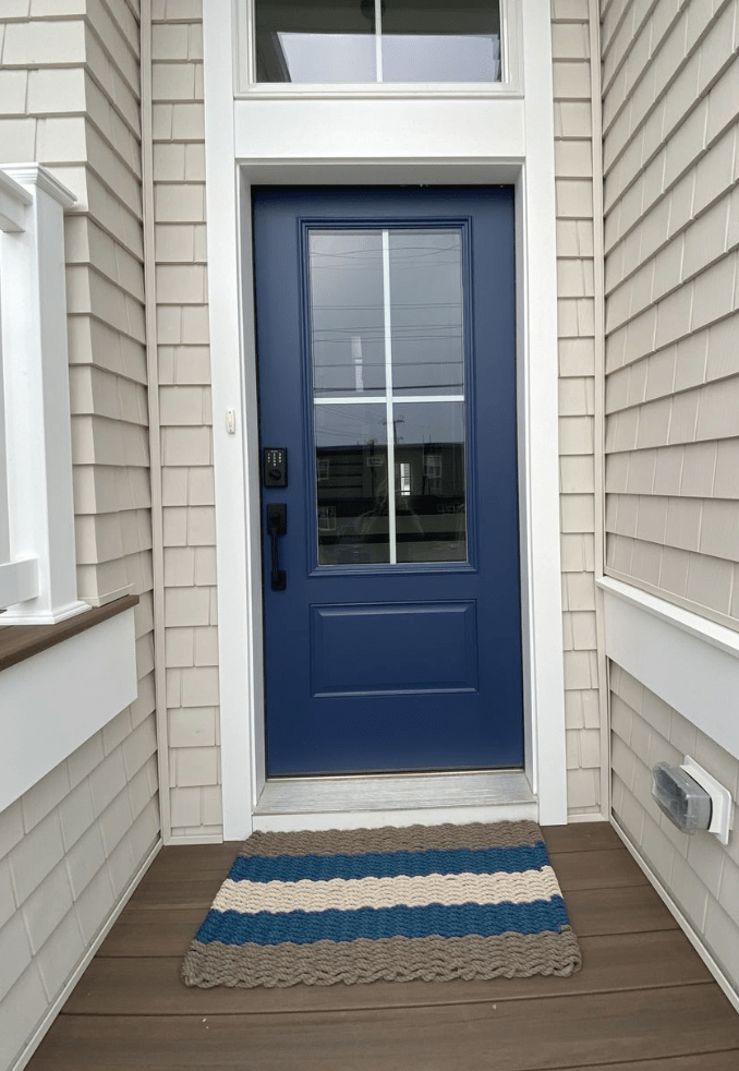 Rope Doormat - Kiawah Shoreline Stripe