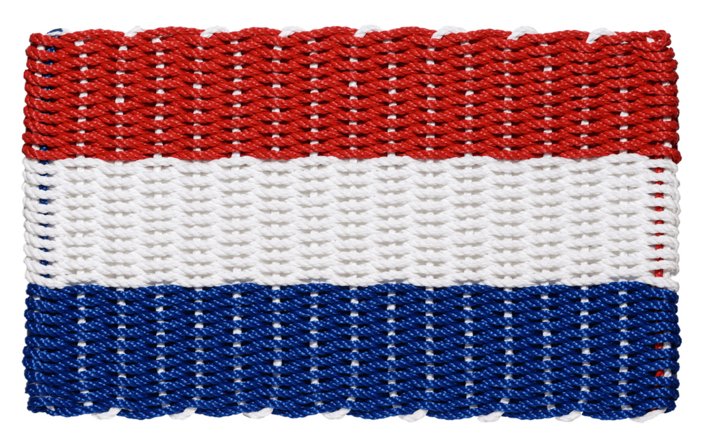 Rope Doormat - USA Stripes