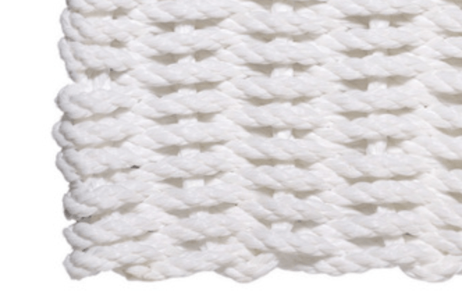 Rope Doormat - White Solid