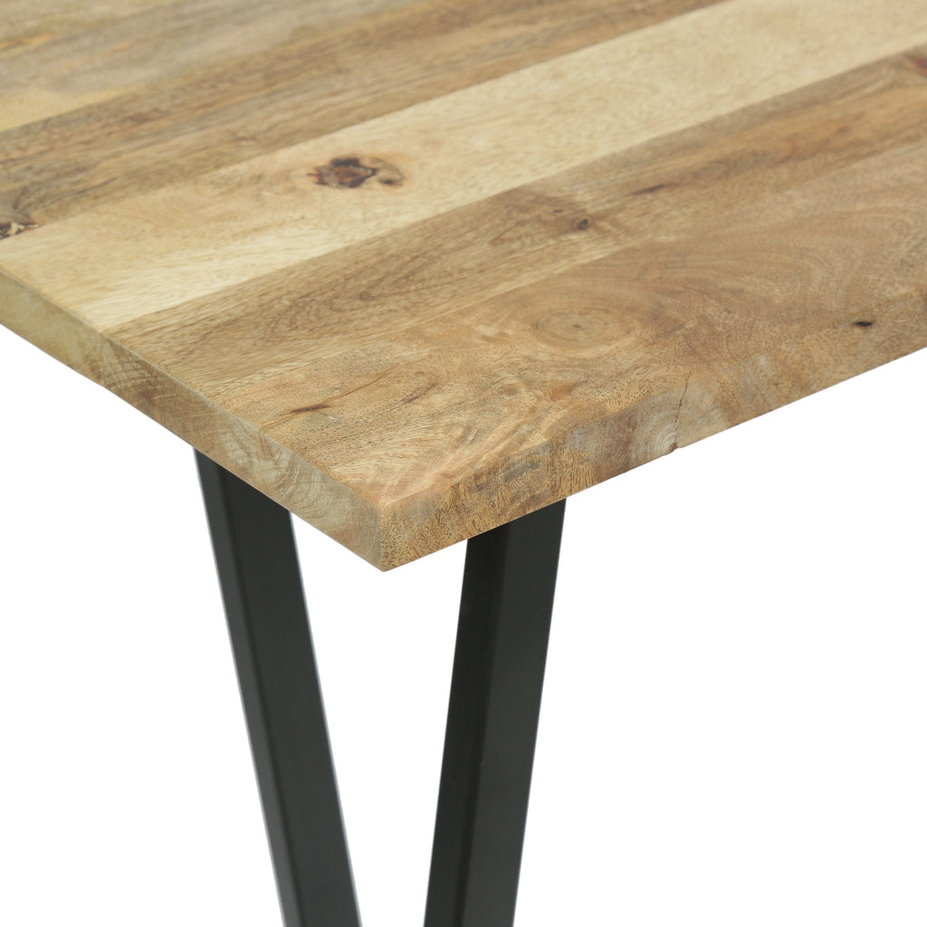 Modern Industrial Handcrafted Mango Wood Desk - NH442413